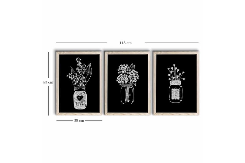 Väggdekor MDF Målning - Inredning - Tavlor & konst - Canvastavlor