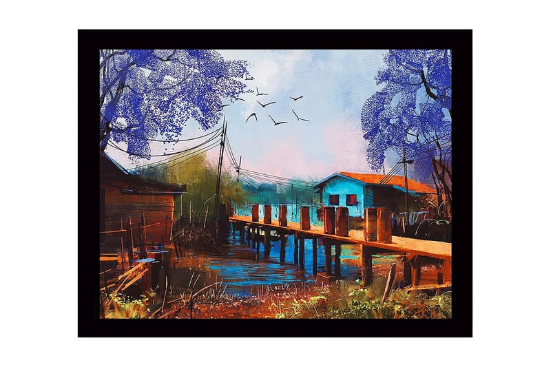 Väggdekor MDF Målning, undefined