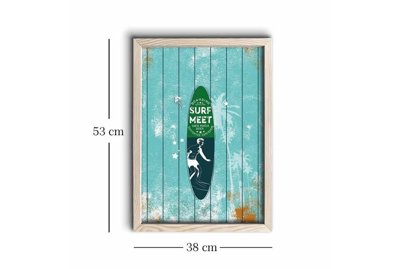 Väggdekor MDF Målning - Inredning - Tavlor & konst - Canvastavlor