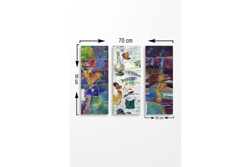 Väggdekor MDF Målning - Inredning - Tavlor & konst - Canvastavlor