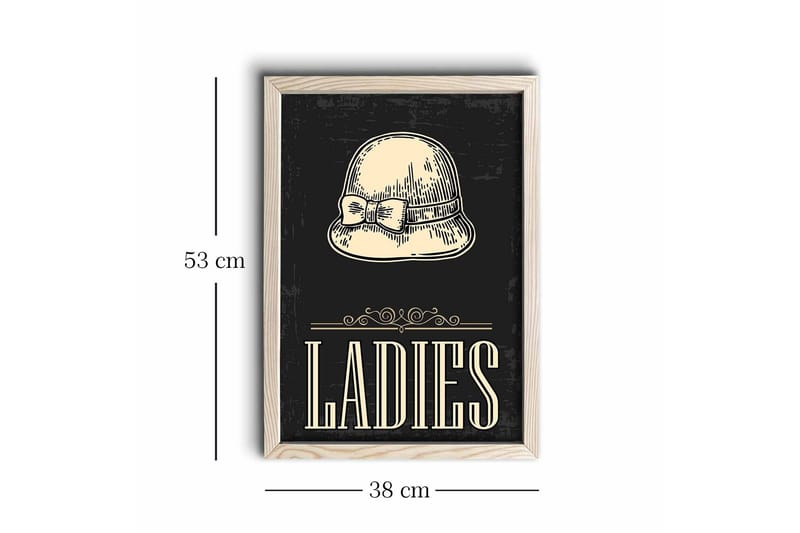 Väggdekor MDF Målning - Inredning - Tavlor & konst - Canvastavlor