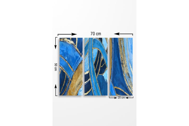 Väggdekor MDF Målning - Inredning - Tavlor & konst - Canvastavlor