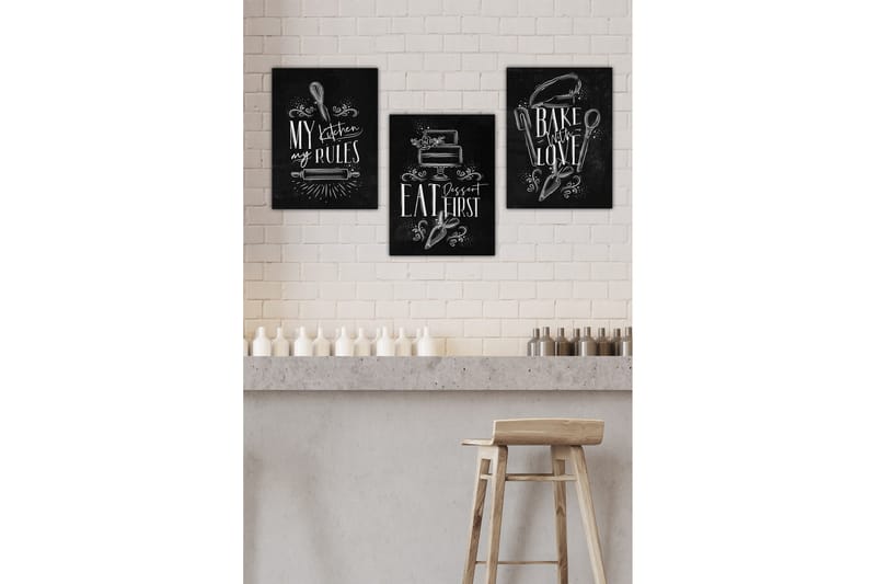 Väggdekor MDF Målning, undefined