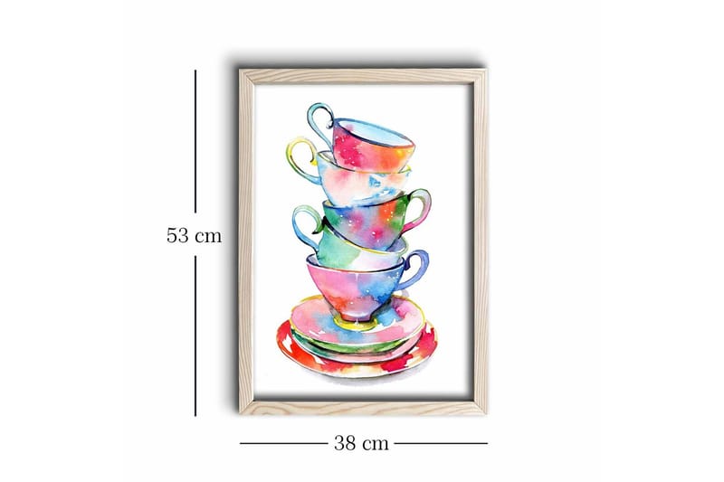 Väggdekor MDF Målning - Inredning - Tavlor & konst - Canvastavlor