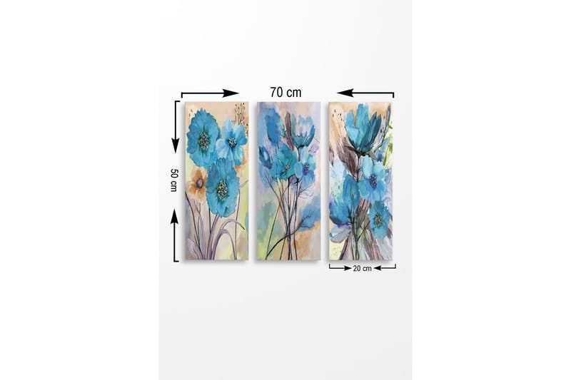 Väggdekor MDF Målning - Inredning - Tavlor & konst - Canvastavlor