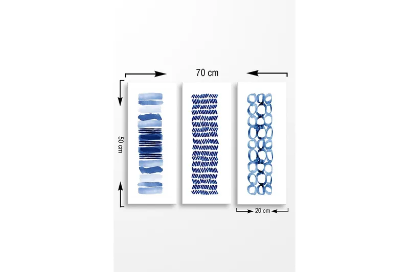 Väggdekor MDF Målning - Inredning - Tavlor & konst - Canvastavlor