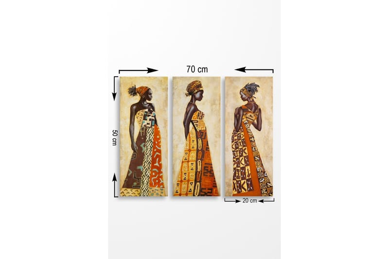 Väggdekor MDF Målning - Inredning - Tavlor & konst - Canvastavlor