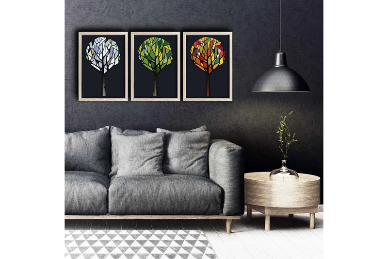 Väggdekor MDF Målning, undefined