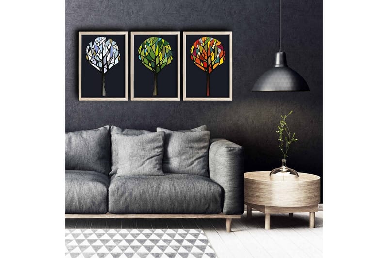 Väggdekor MDF Målning, undefined