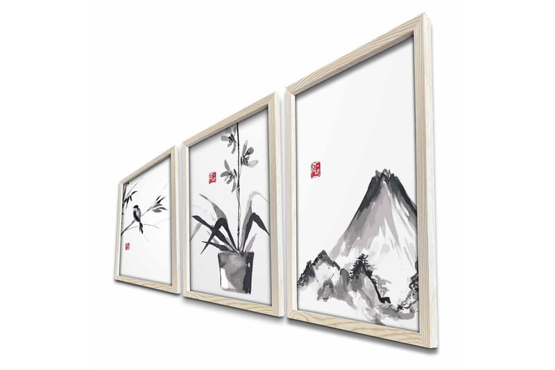 Väggdekor MDF Målning - Inredning - Tavlor & konst - Canvastavlor