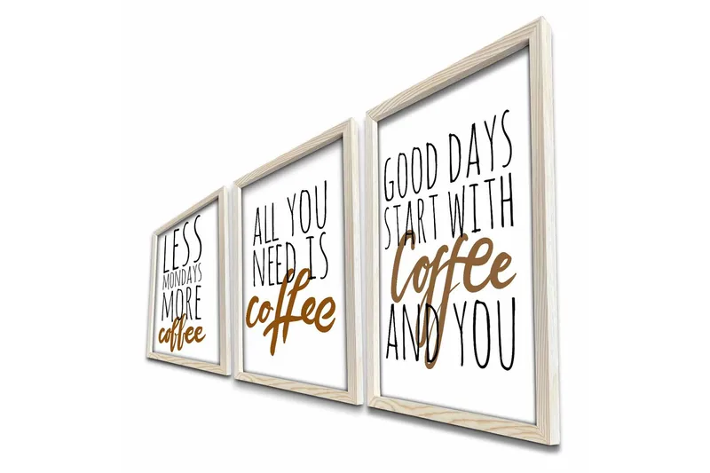 Väggdekor MDF Målning - Inredning - Tavlor & konst - Canvastavlor