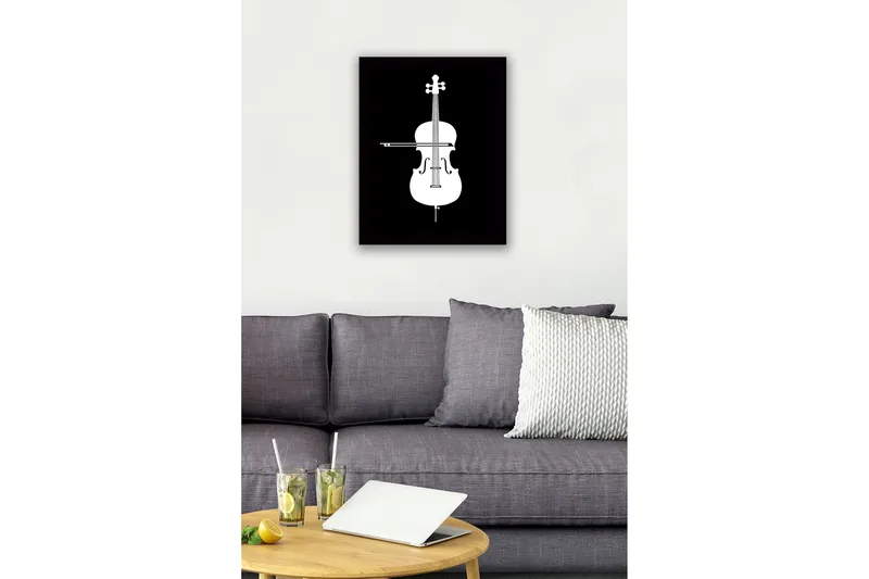 Väggdekor MDF Målning - Inredning - Tavlor & konst - Canvastavlor