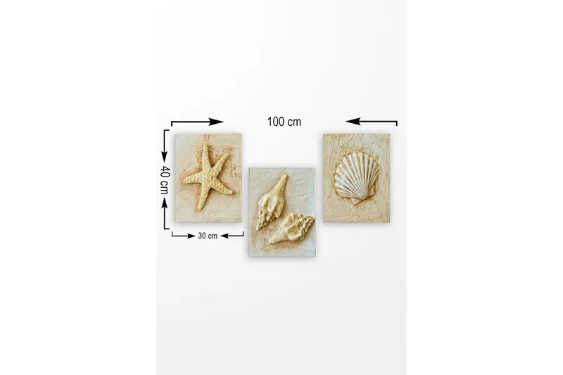 Väggdekor MDF Målning - Inredning - Tavlor & konst - Canvastavlor