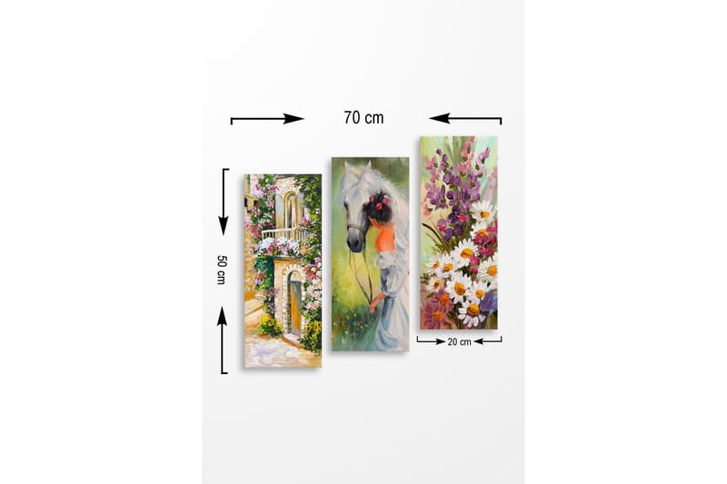 Väggdekor MDF Målning - Inredning - Tavlor & konst - Canvastavlor