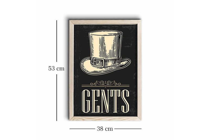 Väggdekor MDF Målning - Inredning - Tavlor & konst - Canvastavlor