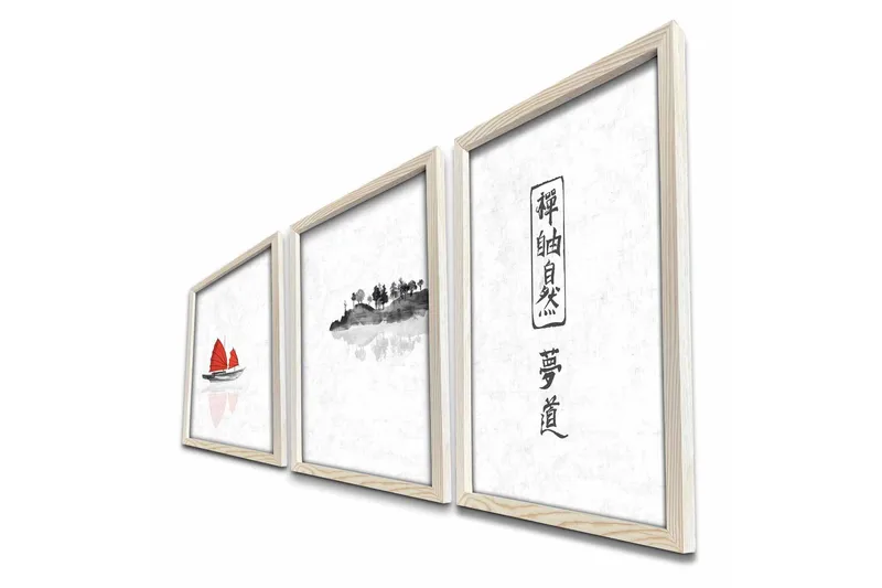 Väggdekor MDF Målning - Inredning - Tavlor & konst - Canvastavlor