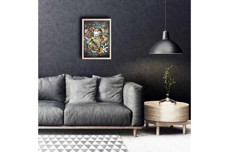 Väggdekor MDF Målning, undefined