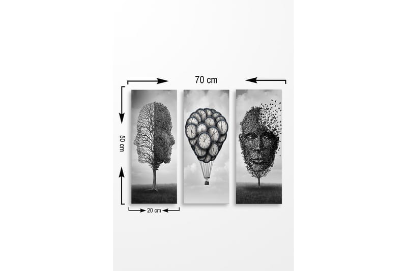 Väggdekor MDF Målning - Inredning - Tavlor & konst - Canvastavlor