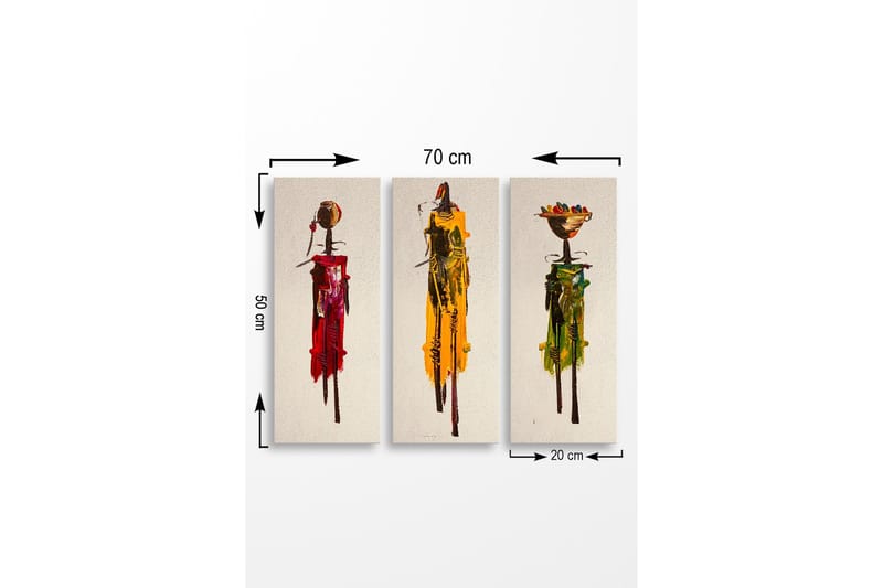 Väggdekor MDF Målning - Inredning - Tavlor & konst - Canvastavlor