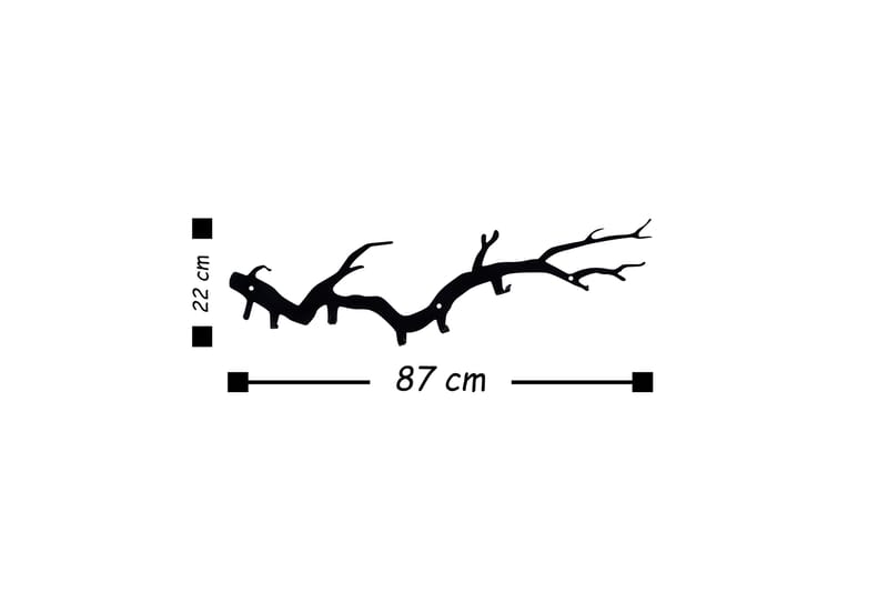 Väggdekoration Hängare - Inredning - Tavlor & konst - Canvastavlor