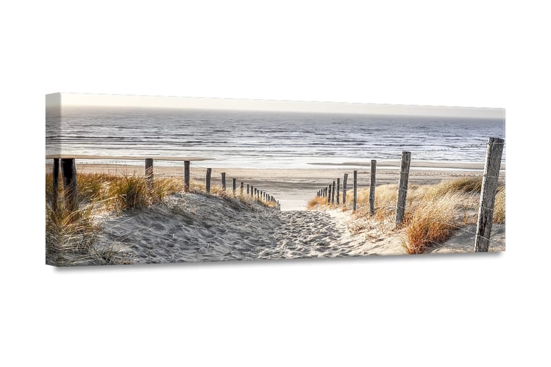 Warm Sand Tavla Canvas - 45x140cm - Canvastavlor