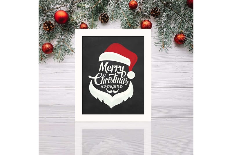 Decorative Framed MDF Painting 23,5x28,5 - Inredning - Tavlor & konst