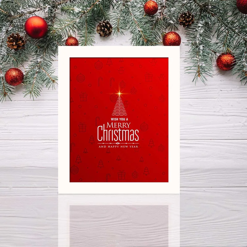 Dekorativ Inramad MDF-målning 24x29 cm - Flerfärgad - Inredning - Tavlor & konst