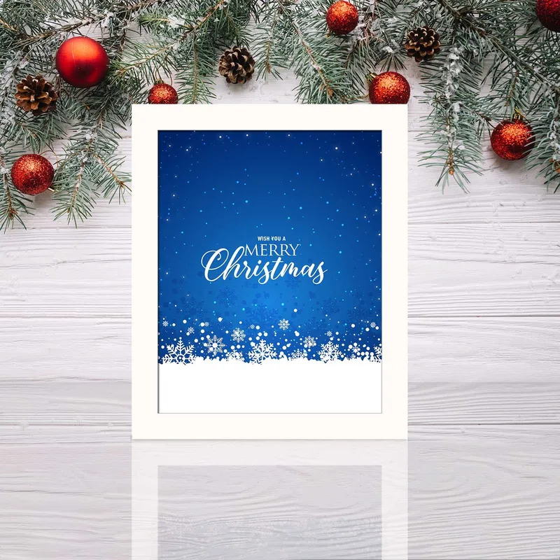 Dekorativ Inramad MDF-målning 24x29 cm - Flerfärgad - Inredning - Tavlor & konst