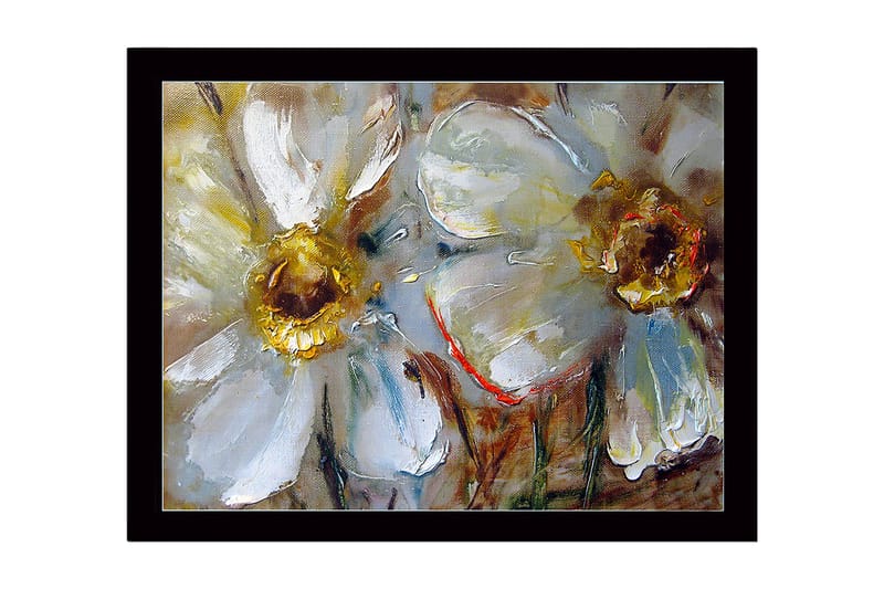 Dekorativ Inramad MDF-målning 41x56 cm - Flerfärgad - Inredning - Tavlor & konst