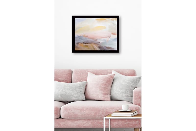 Dekorativ Inramad MDF-målning 41x56 cm - Flerfärgad - Inredning - Tavlor & konst