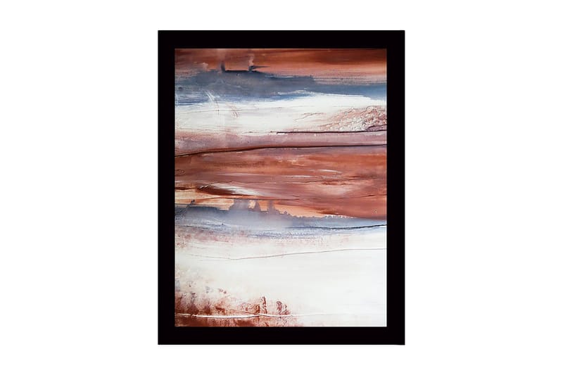 Dekorativ Inramad MDF-målning 41x56 cm - Flerfärgad - Inredning - Tavlor & konst