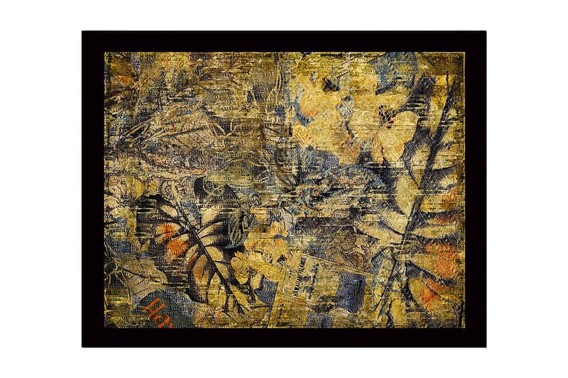 Dekorativ Inramad MDF-målning 41x56 cm - Flerfärgad - Inredning - Tavlor & konst