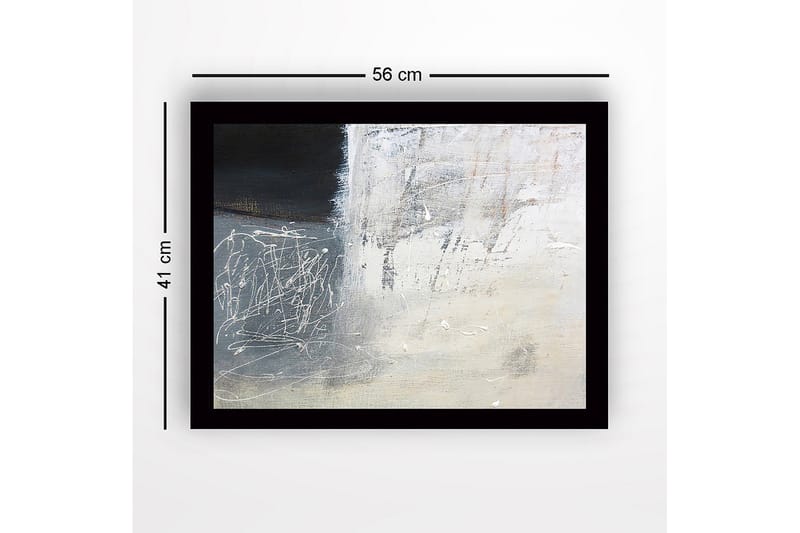 Dekorativ Inramad MDF-målning 41x56 cm - Flerfärgad - Inredning - Tavlor & konst