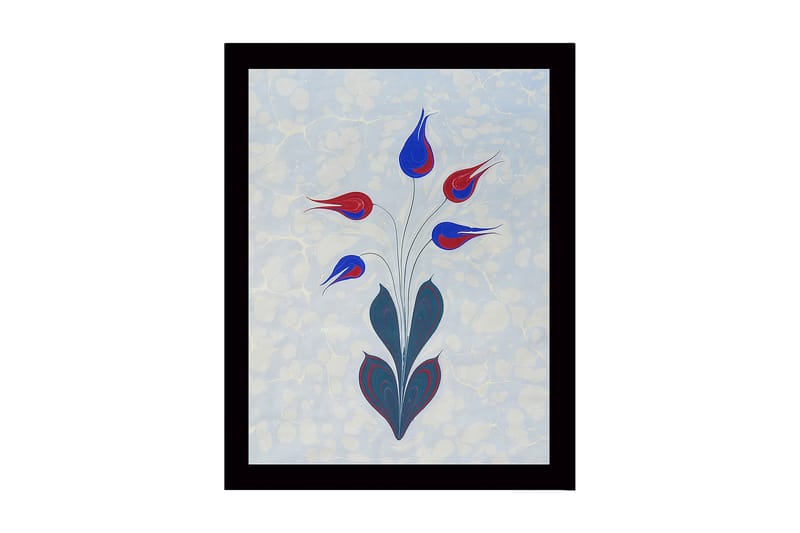 Dekorativ Inramad MDF-målning 41x56 cm - Flerfärgad - Inredning - Tavlor & konst