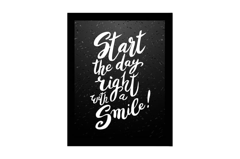 Dekorativ Inramad MDF-målning 41x56 cm, Flerfärgad