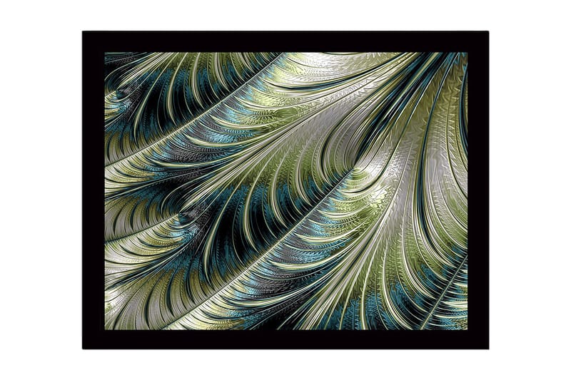 Dekorativ Inramad MDF-målning 41x56 cm - Flerfärgad - Inredning - Tavlor & konst