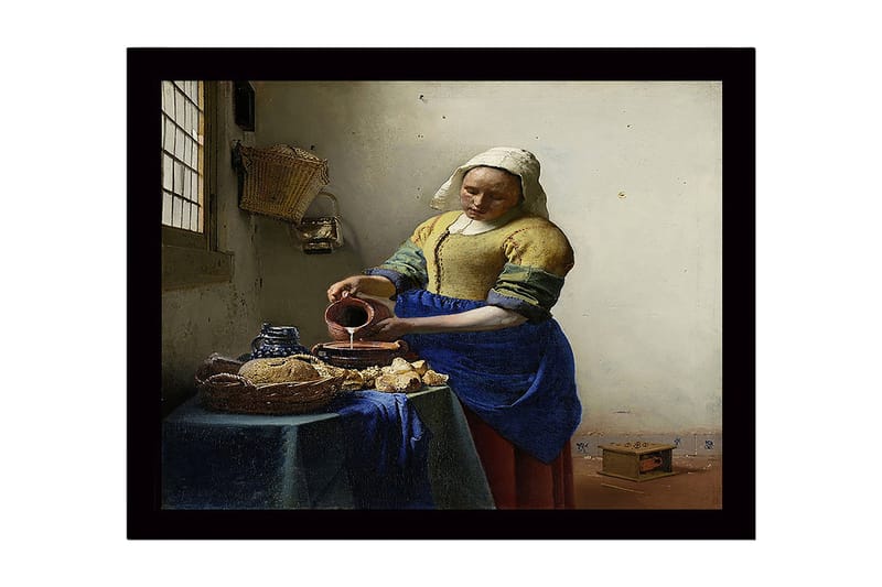 Dekorativ Inramad MDF-målning 41x56 cm - Flerfärgad - Inredning - Tavlor & konst