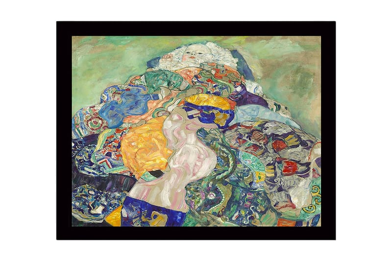 Dekorativ Inramad MDF-målning 41x56 cm - Flerfärgad - Inredning - Tavlor & konst