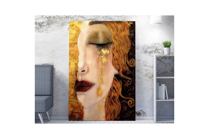Dekorativt Dorosmålning Marro Flerfärgad - 50 x 70 cm - Inredning - Tavlor & konst - Canvastavlor