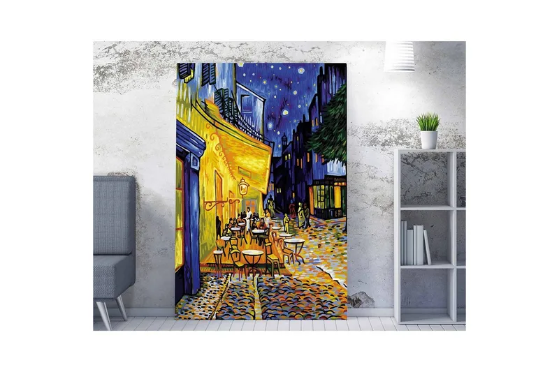 Dekorativt Dorosmålning Marro Flerfärgad - 50 x 70 cm - Inredning - Tavlor & konst - Canvastavlor