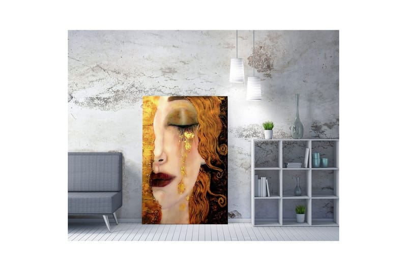 Dekorativt Dorosmålning Marro Flerfärgad - 70 x 100 cm - Inredning - Tavlor & konst - Canvastavlor