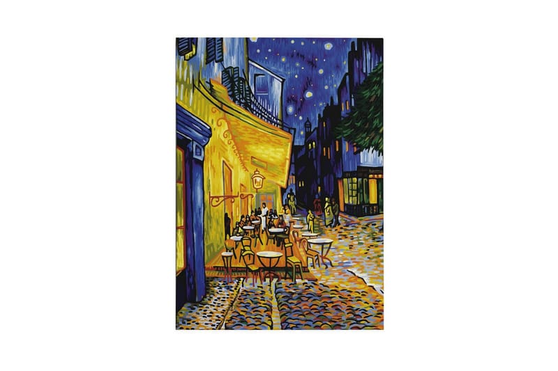 Dekorativt Dorosmålning Marro Flerfärgad - 70 x 100 cm - Inredning - Tavlor & konst - Canvastavlor