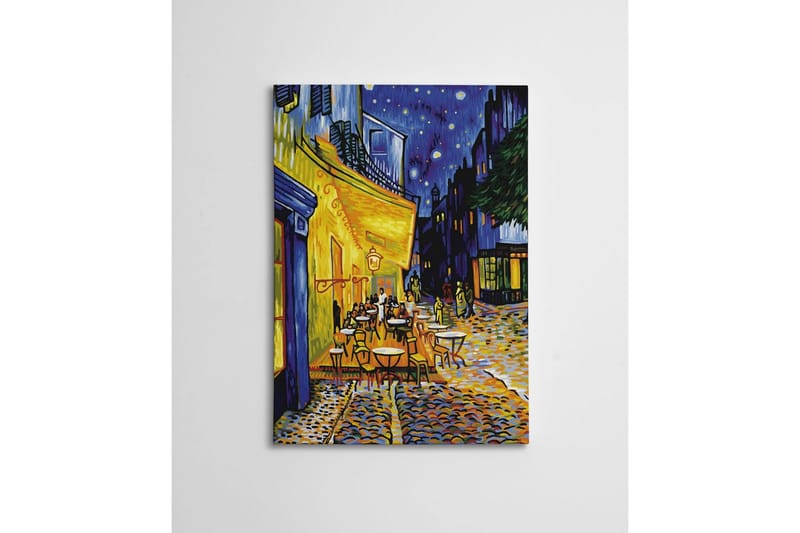 Dekorativt Dorosmålning Marro Flerfärgad - 70 x 100 cm - Inredning - Tavlor & konst - Canvastavlor
