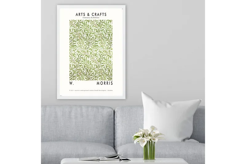 Dekorativt Inramad Målning Galorhaven Ticoman Multicolor (35 x 45 cm) - Multifärgad - Inredning - Tavlor & konst - Måla själv