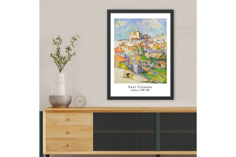 Dekorativt Inramad Målning Maroubridge Ticoman Mångfärgad (35 x 45 cm) - Multifärgad - Inredning - Tavlor & konst - Måla själv