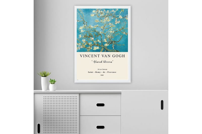 Dekorativt Inramad Målning Masafumi Frameo Multicolor (55 x 75 cm) - Multifärgad - Inredning - Tavlor & konst - Måla själv