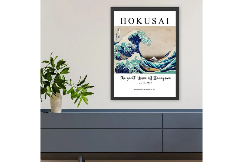 Dekorativt Inramad Målning Masafumi Ticoman Multicolor (35 x 45 cm) - Multifärgad - Inredning - Tavlor & konst - Måla själv