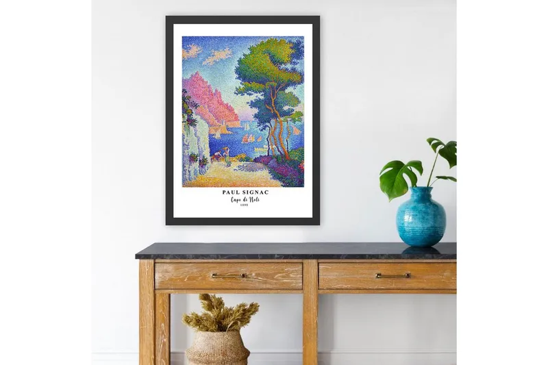 Dekorativt Inramad Målning Noriorstead Ticoman Multicolor (35 x 45 cm) - Multifärgad - Inredning - Tavlor & konst - Måla själv