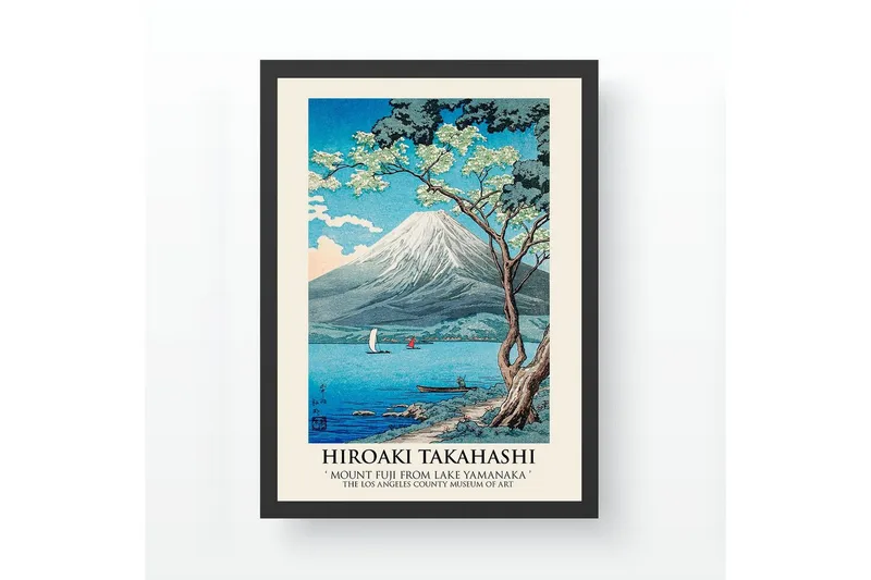 Dekorativt Inramad Målning Ticoman Multicolor, 55 x 75 cm