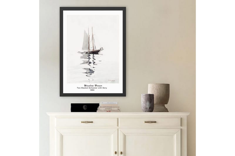 Dekorativt Inramad Målning Toranland Ticoman Mångfärg (35 x 45 cm) - Multifärgad - Inredning - Tavlor & konst - Måla själv